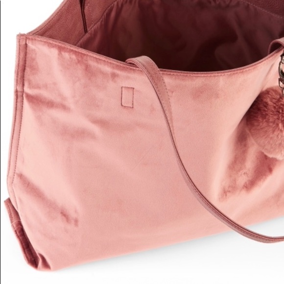 Mauve Velvet Tote - Picture 3 of 5